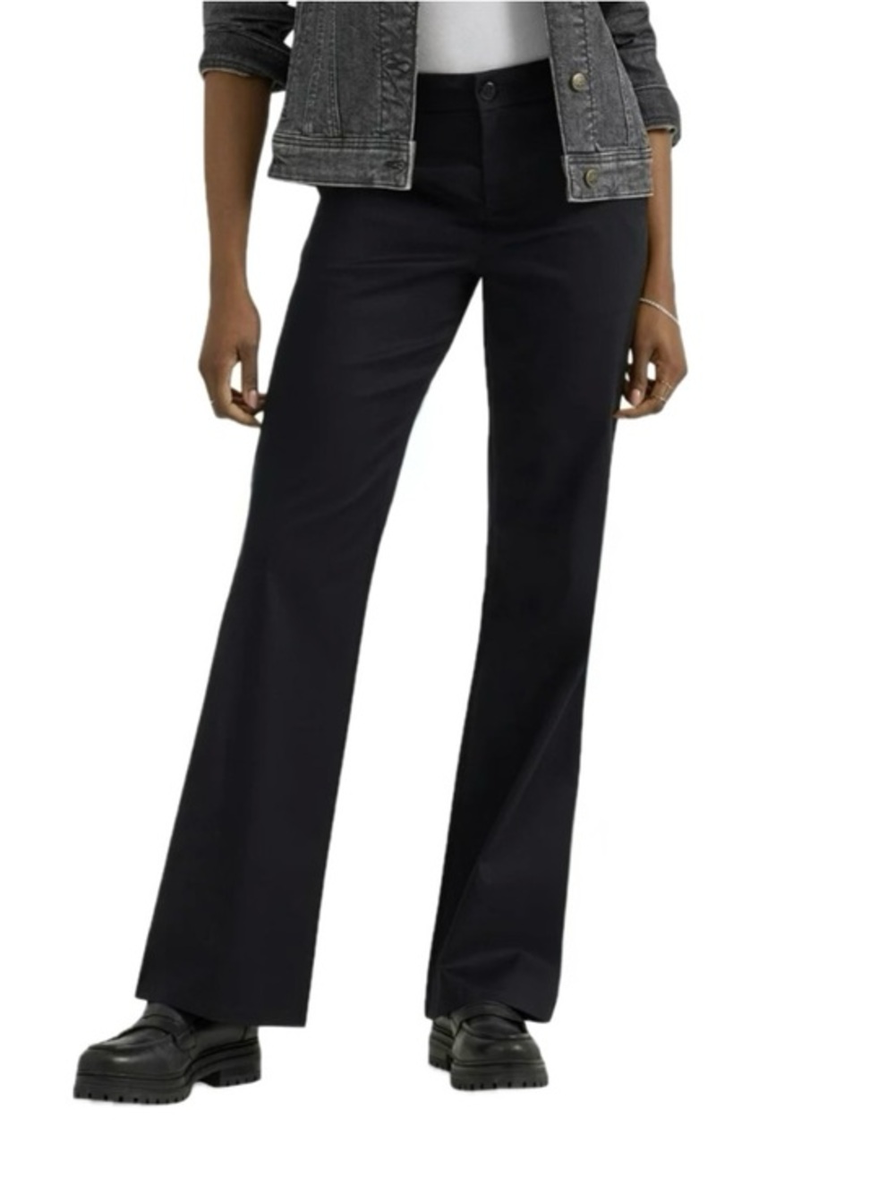 NWT Lee Bootcut Pants New Wrinkle Free Size 14 $48